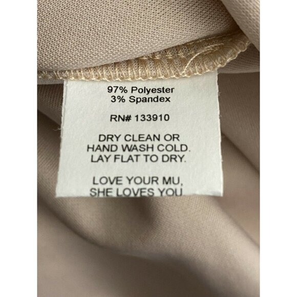 Show Me Your MuMu Womens Paris Maxi Gown Dusty‎ Blush Stretch SZ S - Picture 7 of 10